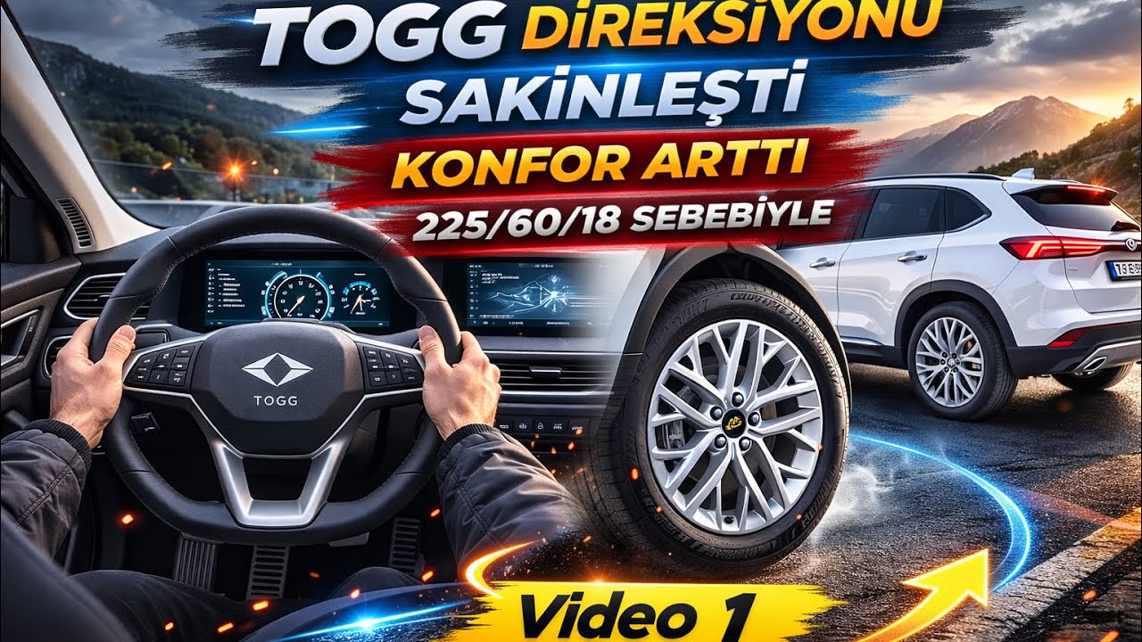 Togg 10x Direksiyon ve Konfor Süper Oldu