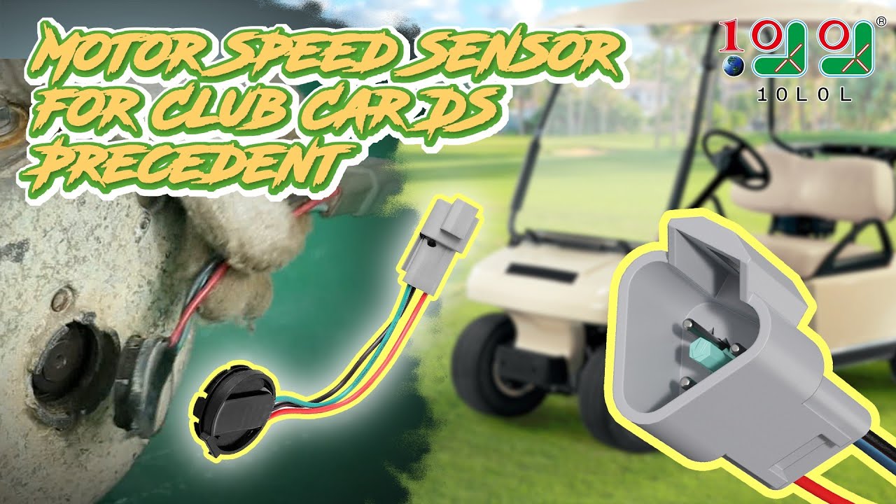 Golf Cart Club Car DS Motor Speed Sensor Installation Video