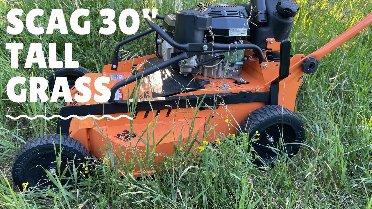 Scag 30” long grass