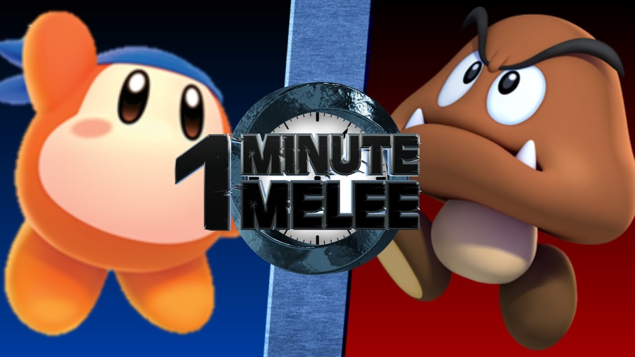 One Minute Melee S4 EP8 - Waddle Dee vs Goomba