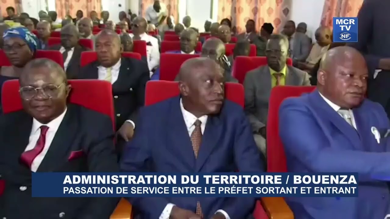 PASSATION DE SERVICE ENTRE LE PRÉFET SORTANT ET ENTRANT DANS LA BOUENZA