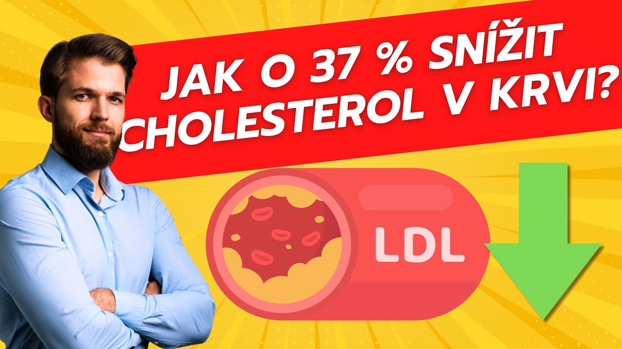 CHOLESTEROL: Jak přirozeně snížit jeho hladinu o 37 %?