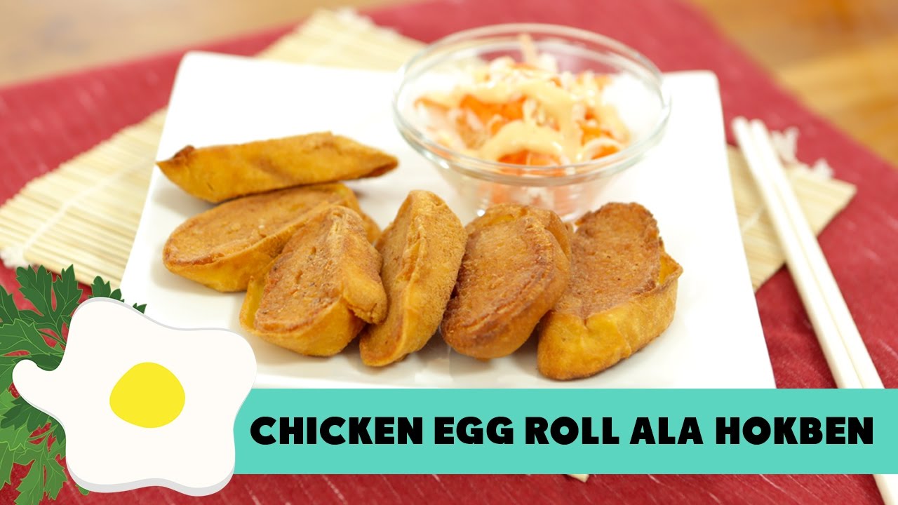 Resep Chicken Egg Roll ala Hokben