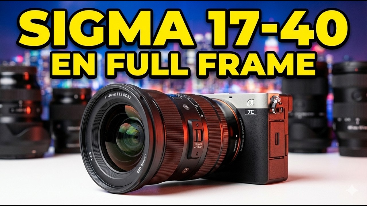 Test Sigma 17-40 F1.8 Sony a7c2 y ZvE10 II