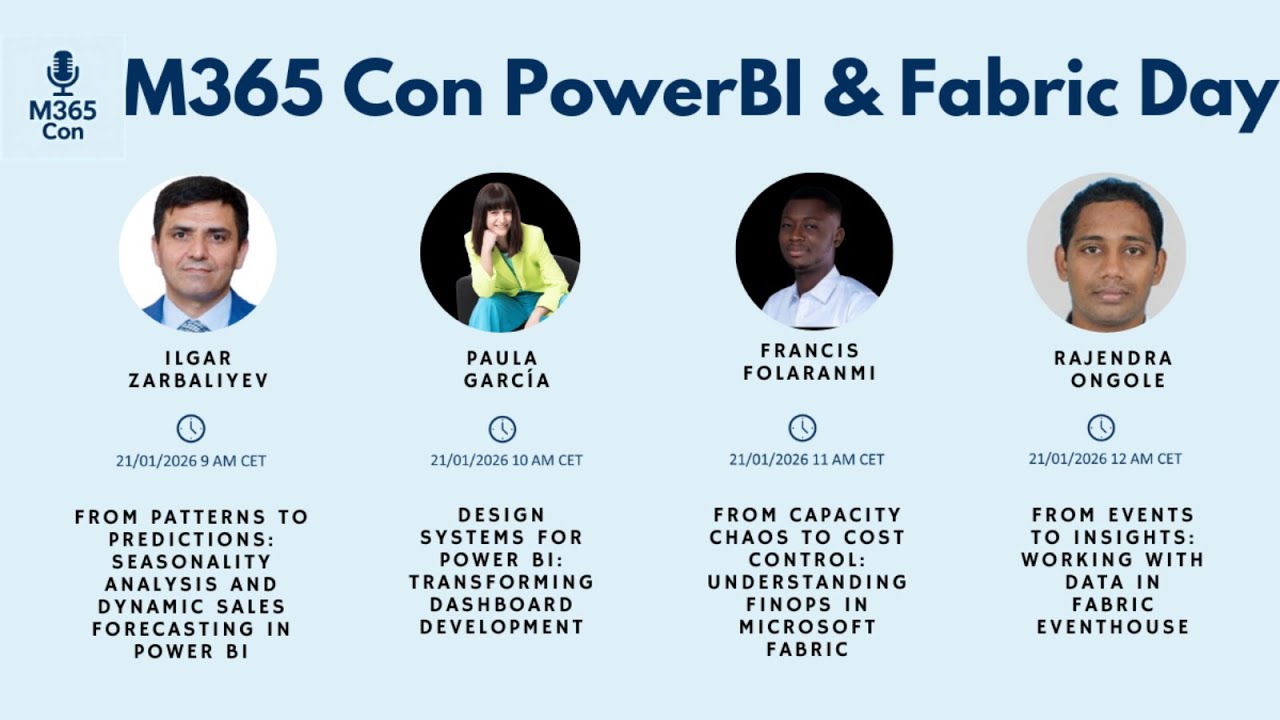 M365 Con PowerBI & Fabric Day (Part 1)