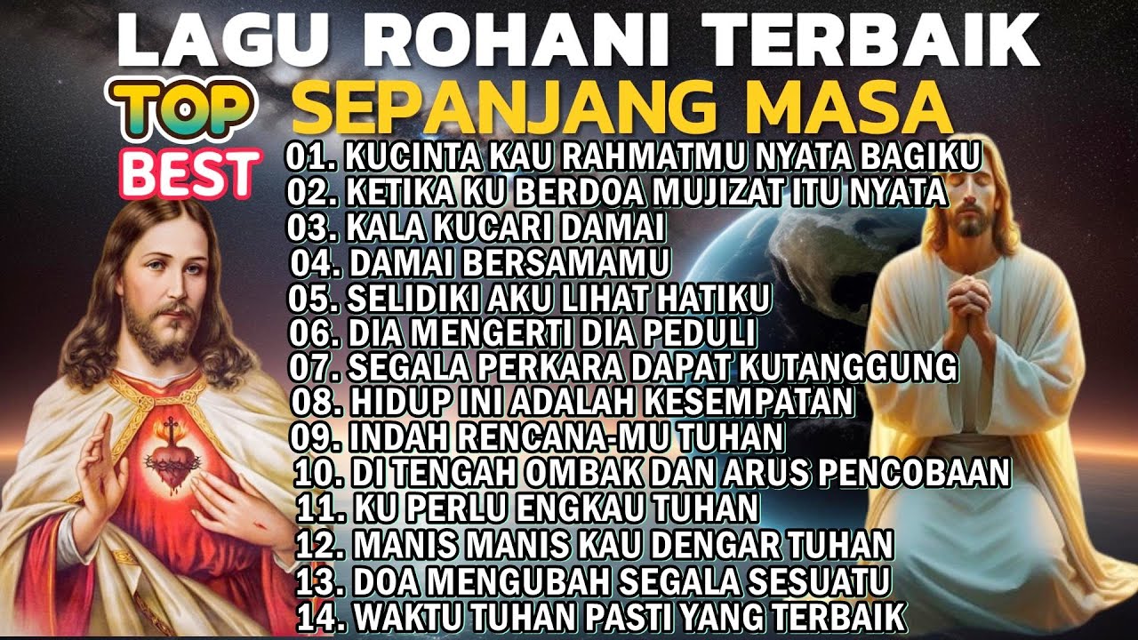 PLAYLIST LAGU PUJIAN ROHANI TERBAIK 2025 - KEBAIKANMU TUHAN ( Goodness Of God )