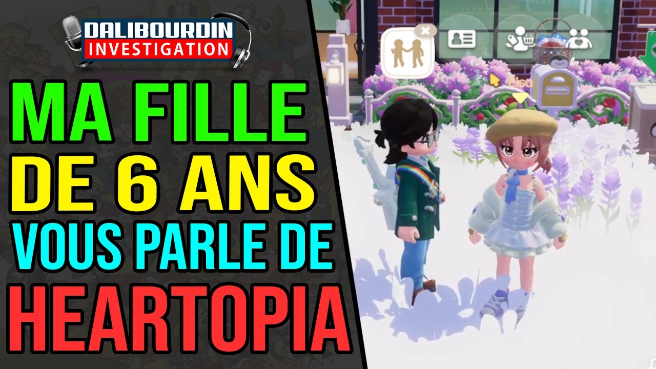 MA FILLE DE 6 ANS VOUS PRÉSENTE SA MAISON DANS HEARTOPIA