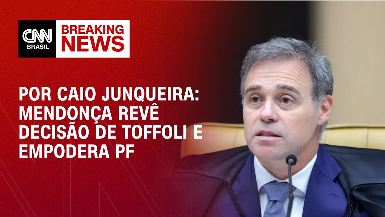 Mendonça revê decisão de Toffoli e empodera PF no caso Master | CNN PRIME TIME