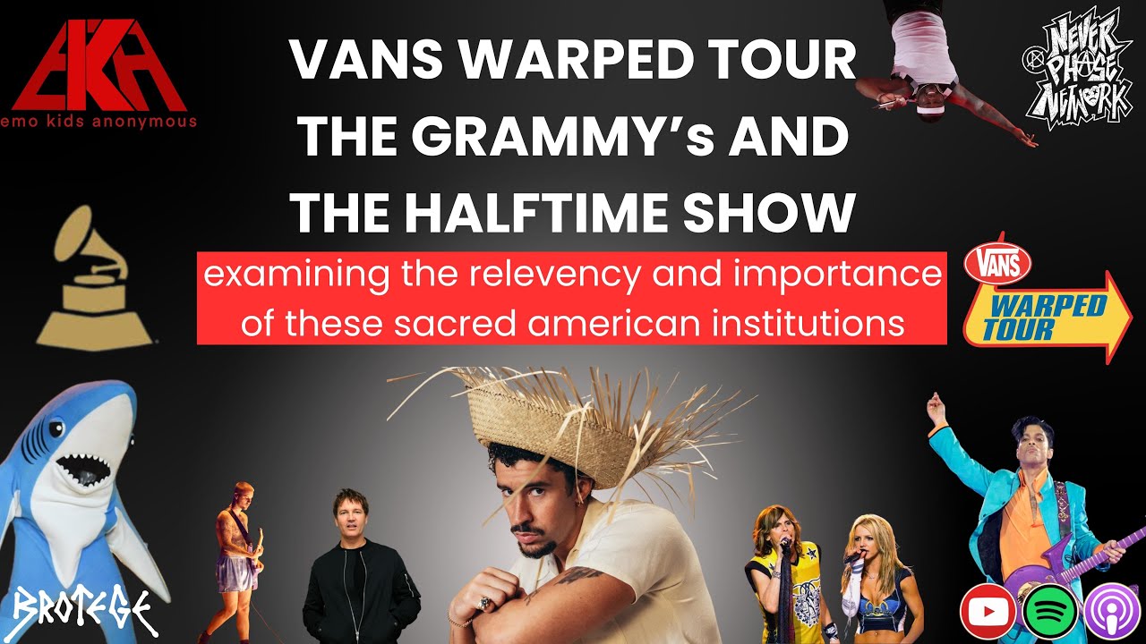 Vans Warped Tour, Grammy's and the Halftime Show: Institutions or Irrelevant? | Emo Kids Anonymous