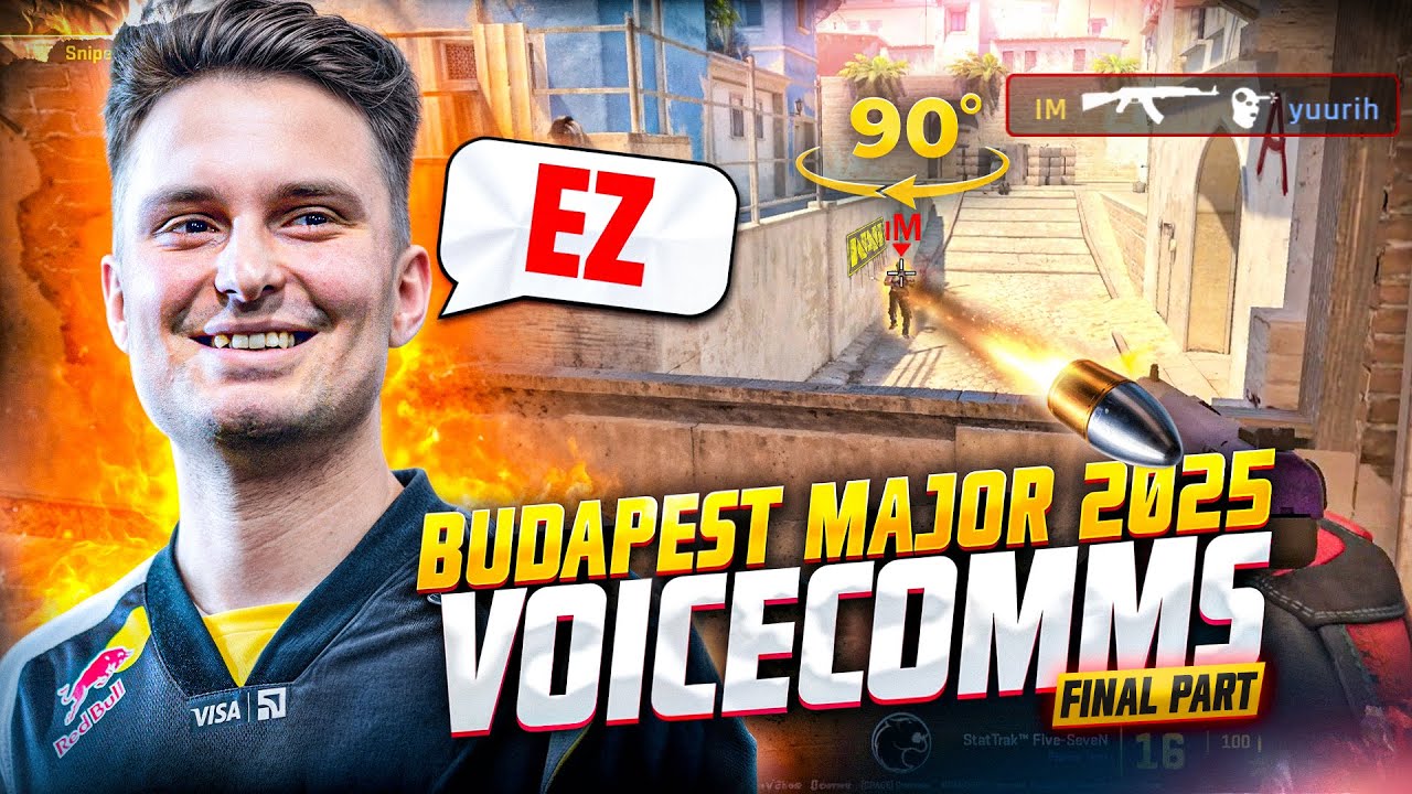 NAVI Voicecomms vs FURIA, FaZe at StarLadder Budapest Major 2025!