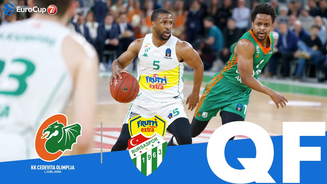 Bursaspor stuns Cedevita! | Quarterfinals, Highlights | 7DAYS EuroCup