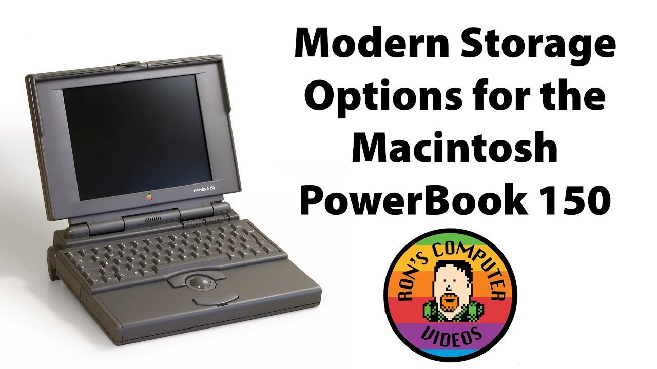 Upgrading the storage in your Macintosh PowerBook 150 (Modern IDE HDD replacements) 