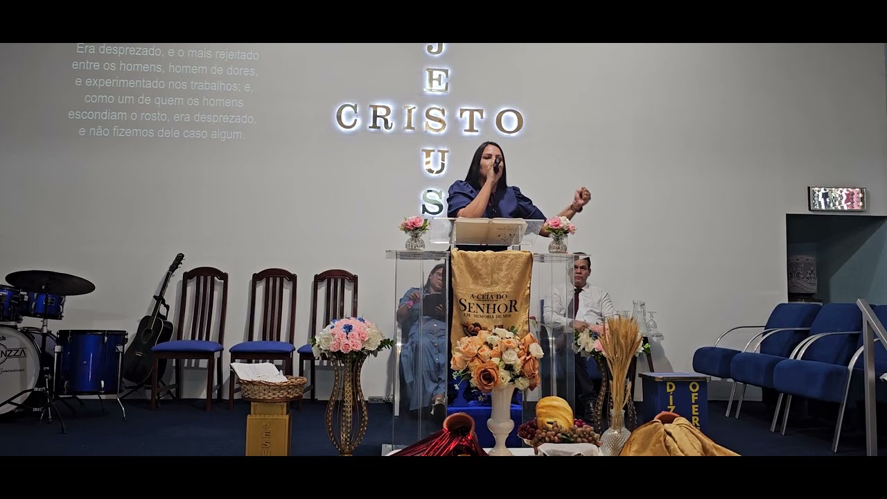 Culto de Santa Ceia | Pra. Raquel Camargo 