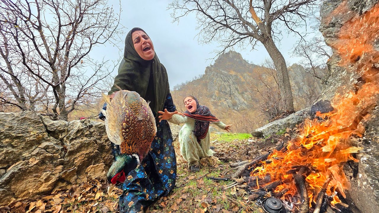 &ldquo;Soghra & Zeinab in the Zagros Mountains  Discover a Rare Bird and Argue About Setting It Free! Now!