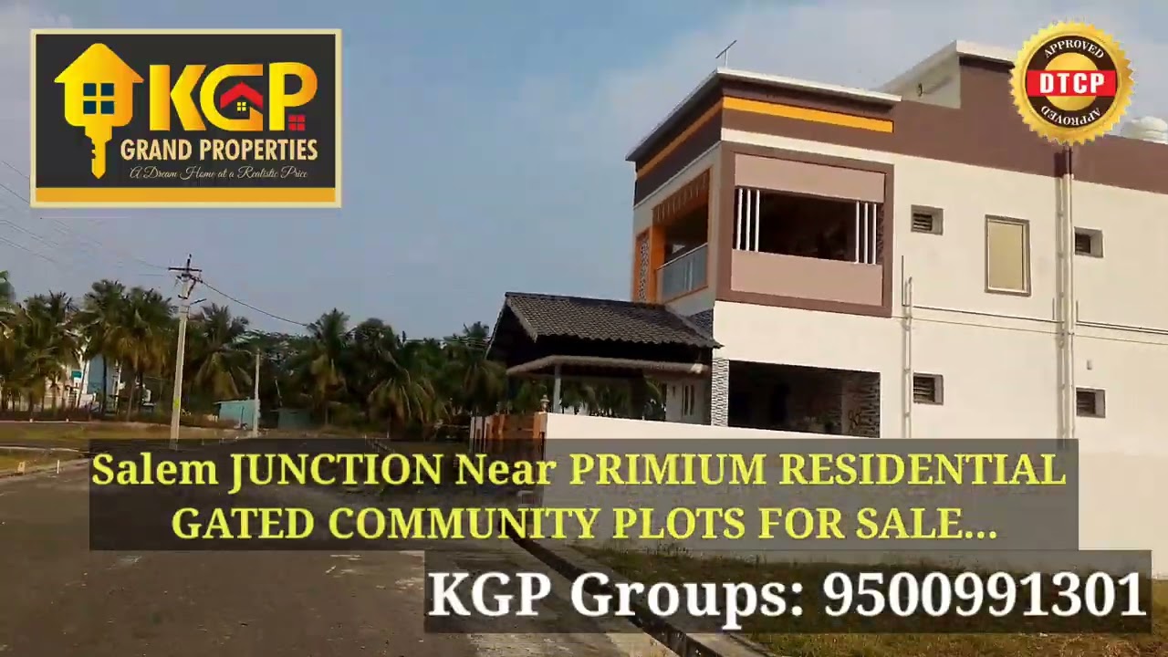 சேலம் ஜங்ஷன் அருகில் தனிவீடு ரூ.₹59 லட்சம் Only! 85% பேங்க் லோன் DTCP/RERA APPROVED Call: 9500991301