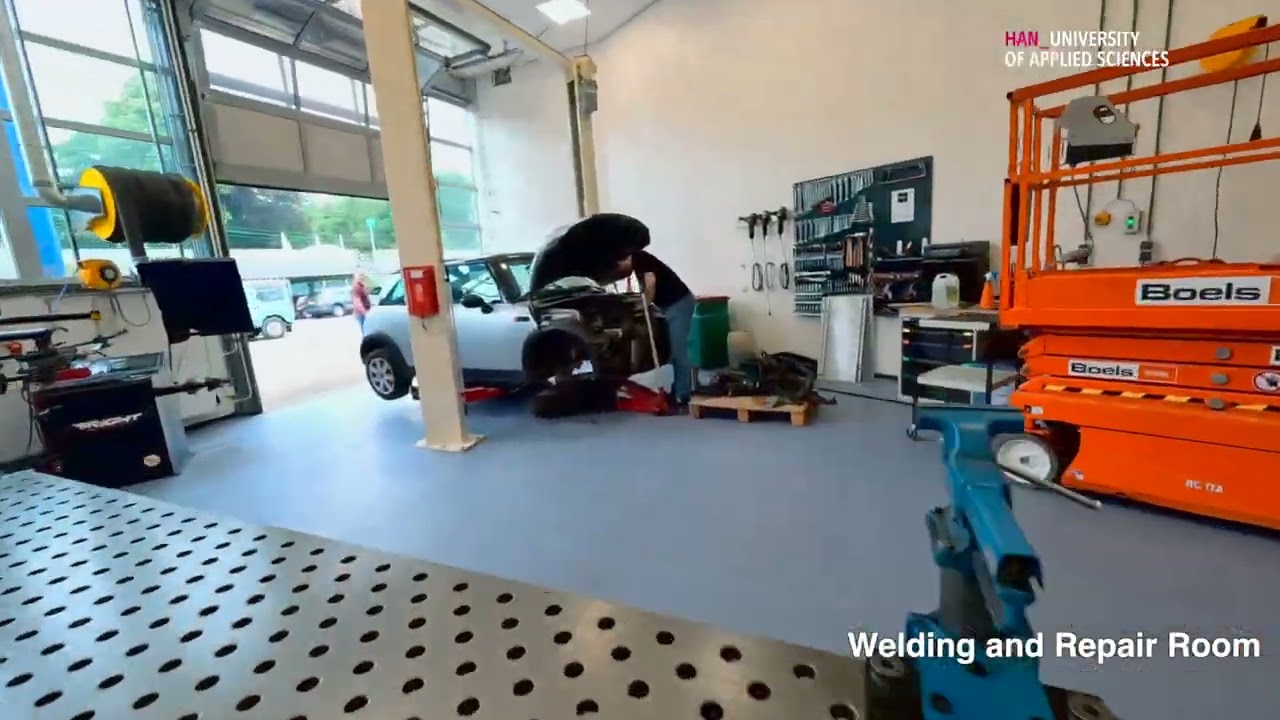 HAN | Academie Engineering en Automotive in vogelvlucht met een drone