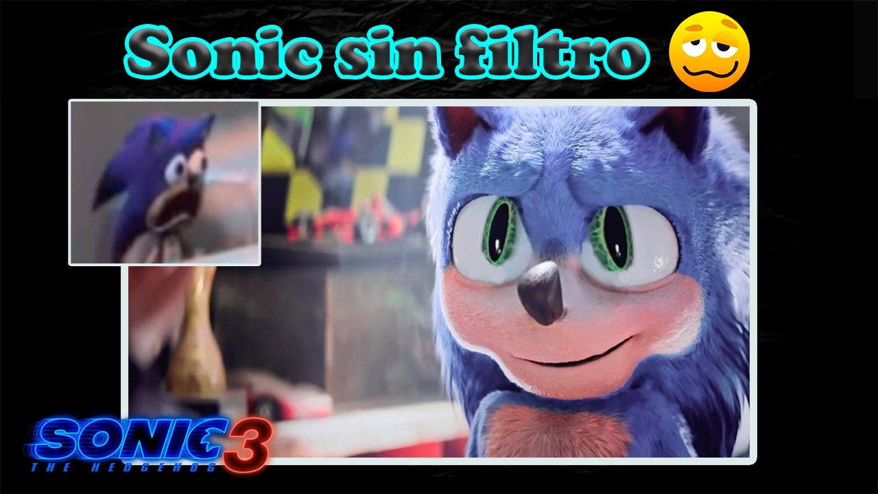 TOP 5 MOMENTOS XD Sonic 3 😅 Parte 1 🤑