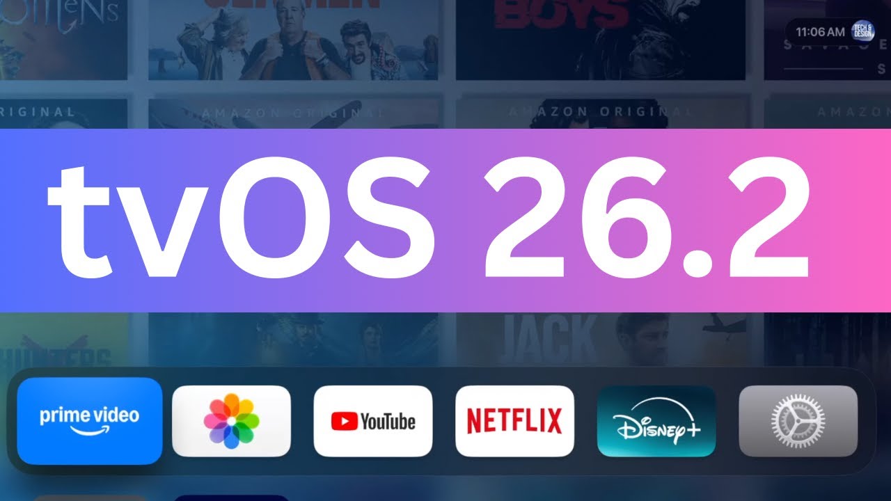 Как обновить tvOS до версии 26.2 &mdash; Apple TV 4K