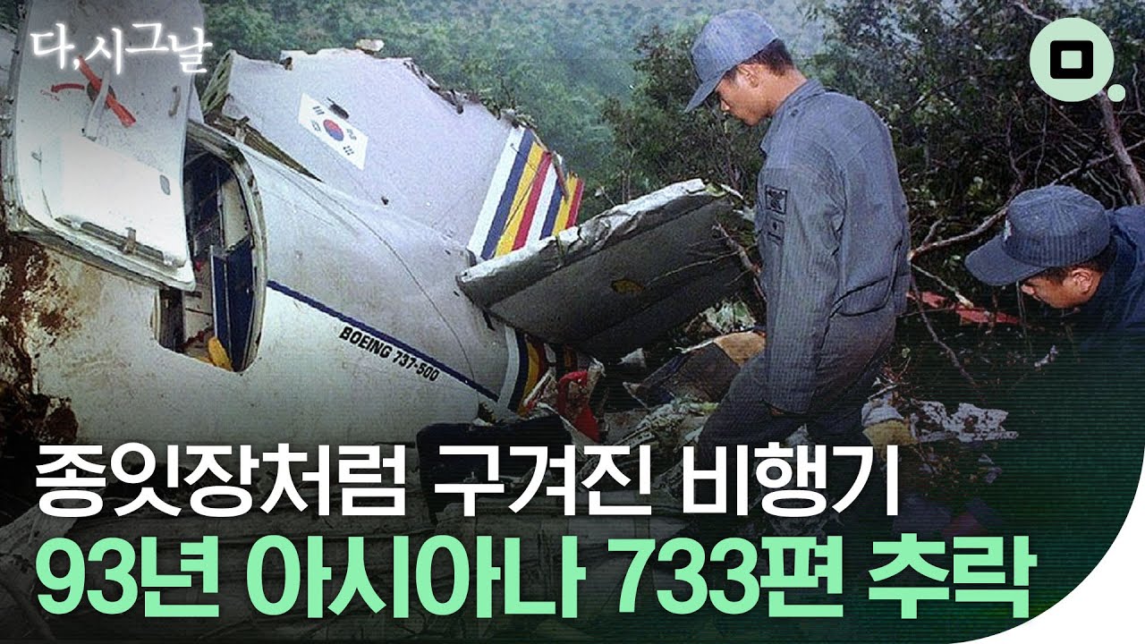 [다,시그날] 악천후 속 3번의 착륙 시도…’아시아나항공 733편 추락사고’