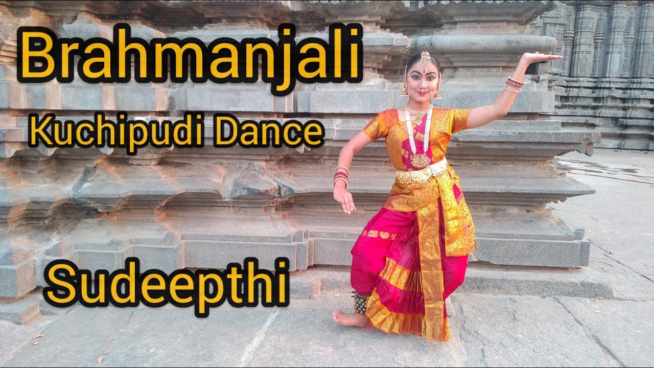 Brahmanjali || Kuchipudi Dance || Sudeepthi , NRITYA SRAVANTHI