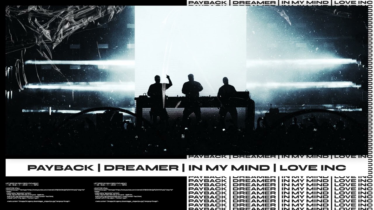 Payback | Dreamer | In My Mind | Love Inc (Swedish House Mafia Mashup)