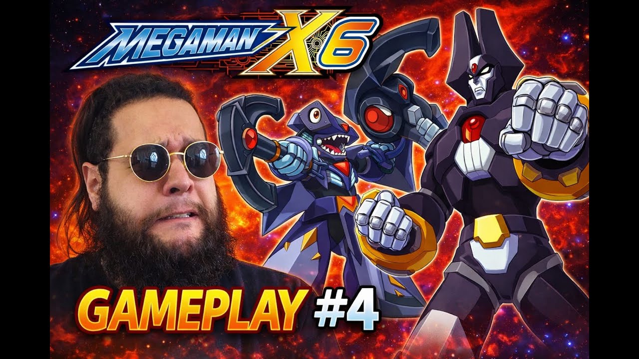 MEGAMAN X6– High Max é IMPOSSÍVEL!? + A Fabrica NOJENTA de Metal Shark Player
