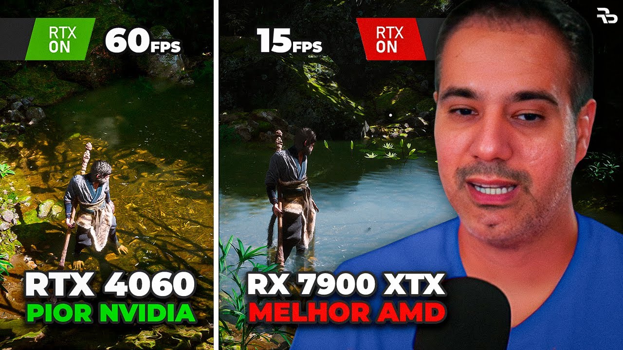 Black Myth: Wukong - RTX 4060, t&atilde;o ODIADA, supera a RX 7900 XTX em&nbsp;RAY&nbsp;TRACING?