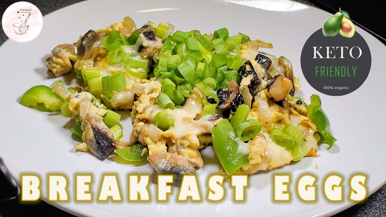 The Ultimate Breakfast Eggs Recipe | Jak zrobić najlepsza jajecznice? KETO CreEATable Pola's Kitchen
