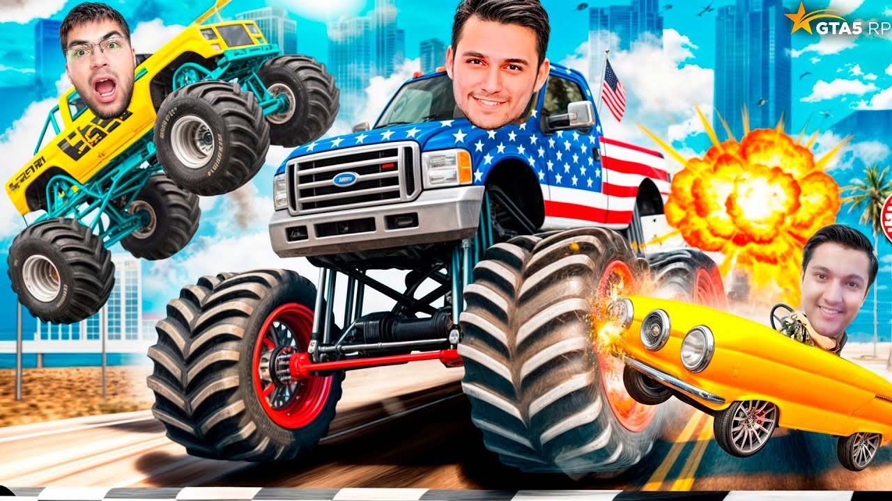 ENG KATTA MASHINALARDA POYGA! BUNDAY KATTA MASHINA HALI KO'RMAGANMAN - GTA 5 RP