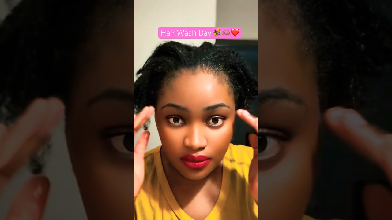 Wash Day + Mini Braids In One Day 👑 Protective Style #Shorts
