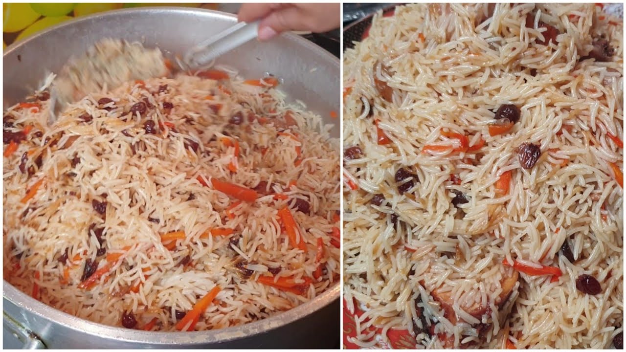 Pacha Pulao (veal/cow leg rice)~ پاچه پلو