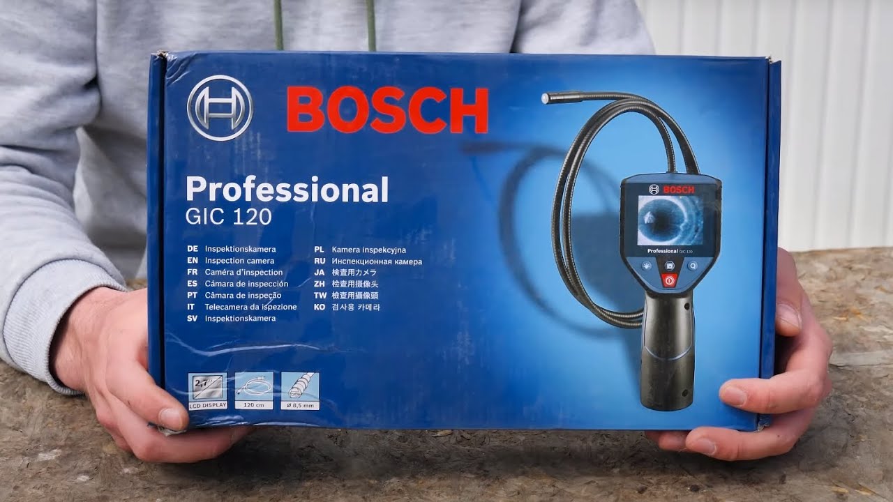 Camera de inspectie cu cordon de 1,2 m, Bosch GIC 120