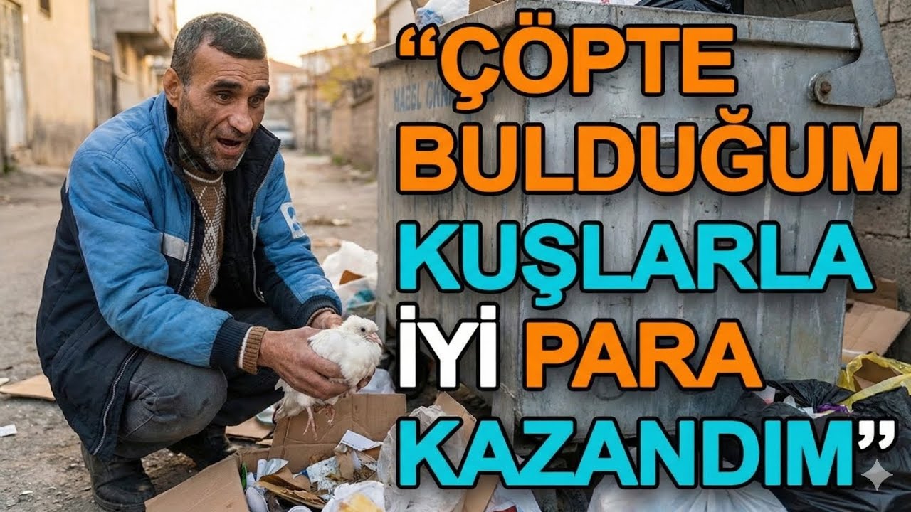 Çöpte Bulduğu Güvercin Hayatını Değiştirdi!