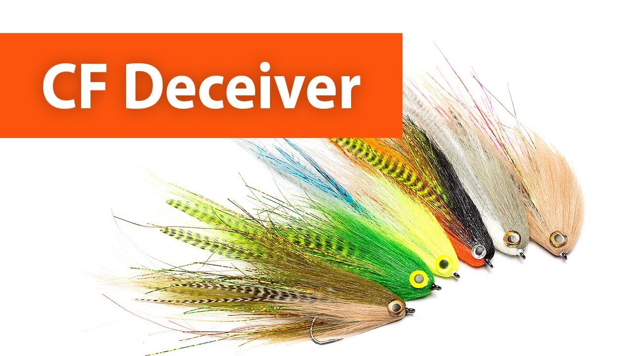 How to tie: CF Deceiver / Pike Baitfish Fly  - Tying Instructions
