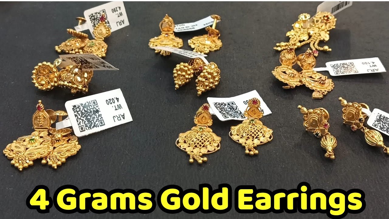 4 Grams Earrings Jhumka Design ❤️ Handmade Jewellery 