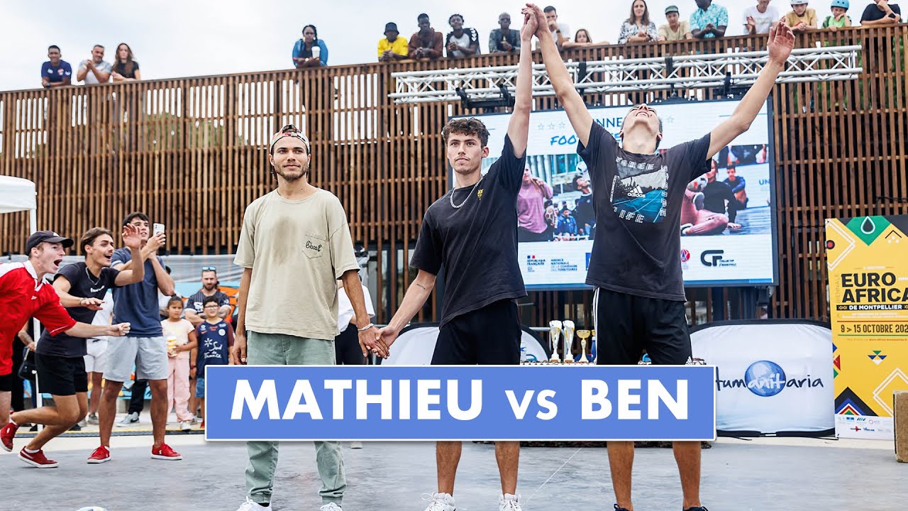 MATHIEU vs BEN - FINALE - MONTPELLIER MAX FREESTYLE 2023