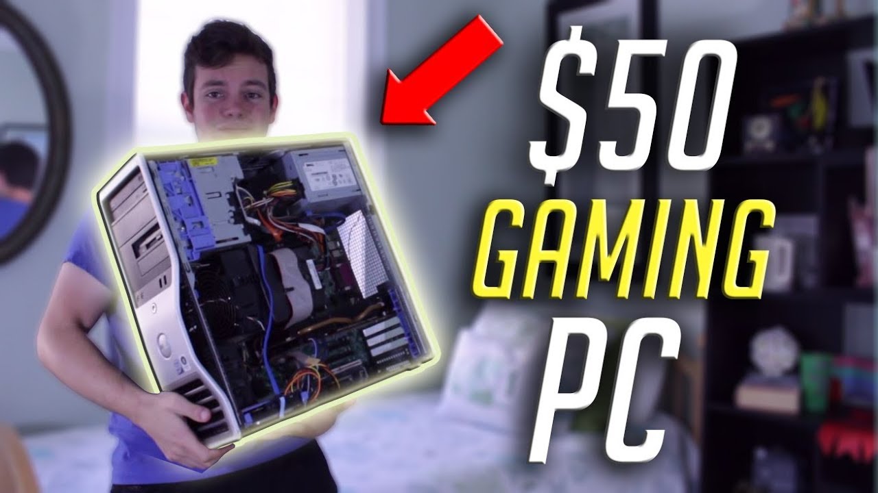 The $50 Budget Gaming PC! (2018)