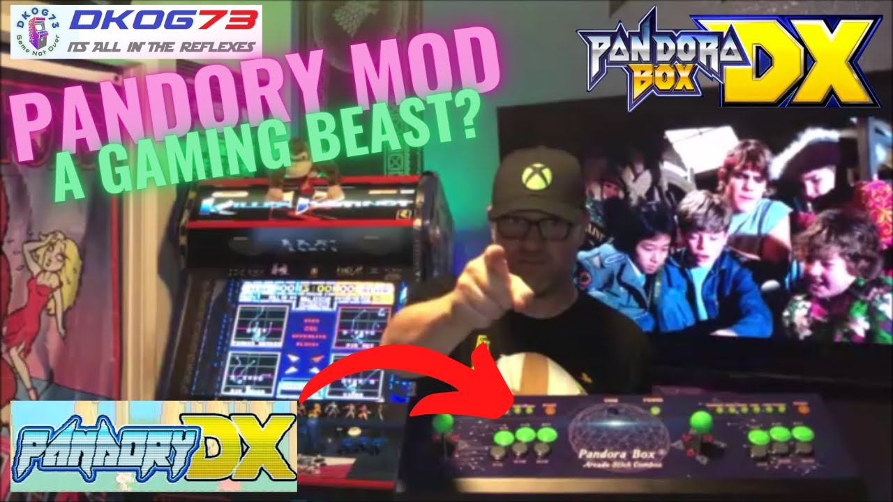 Pandora's Box Retro Arcade Console | Pandory DX Mod a Gaming Beast?