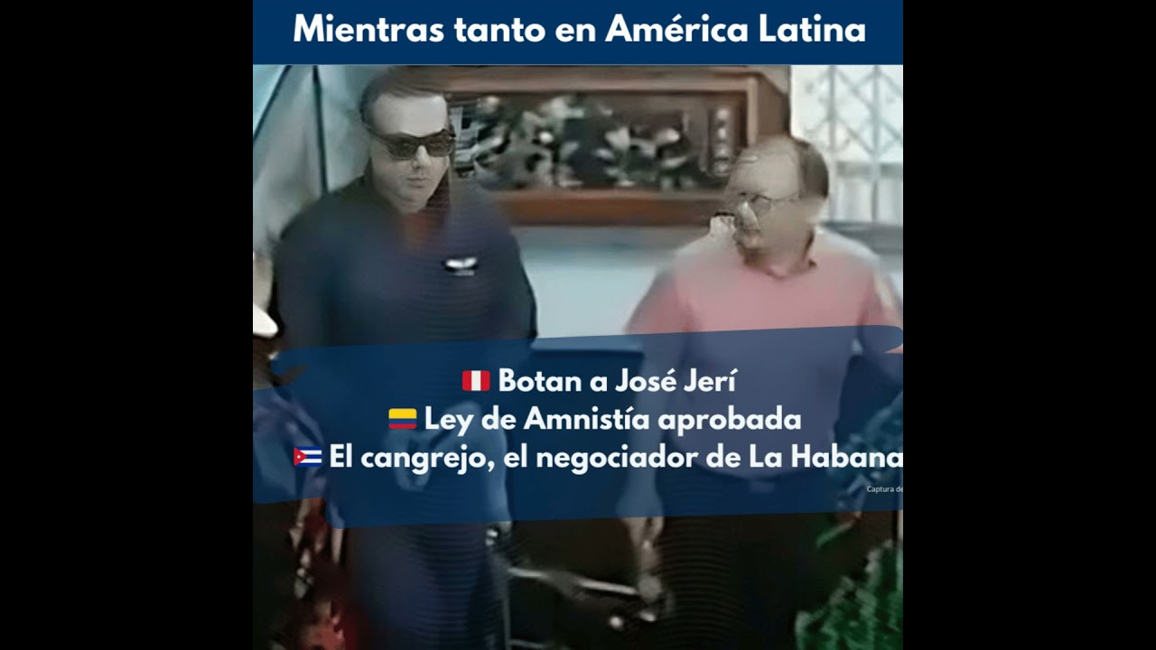Perú, botan a Jerí. Bolivia, Evo reaparece. Cuba, la dictadura sí está negociando