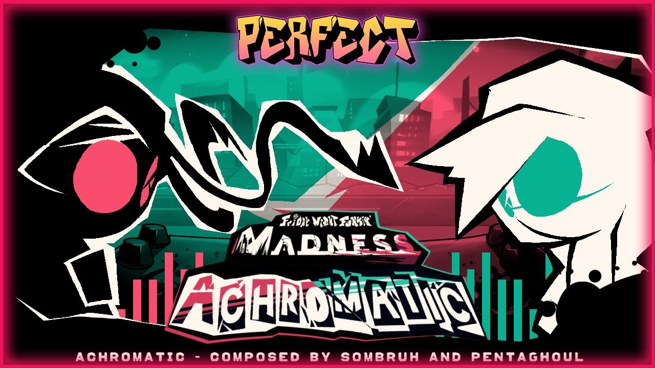 Madness Achromatic (Amazing Hank Vs. White Hank Mod!) - FNF Mod - Perfect Combo Showcase [HARD]