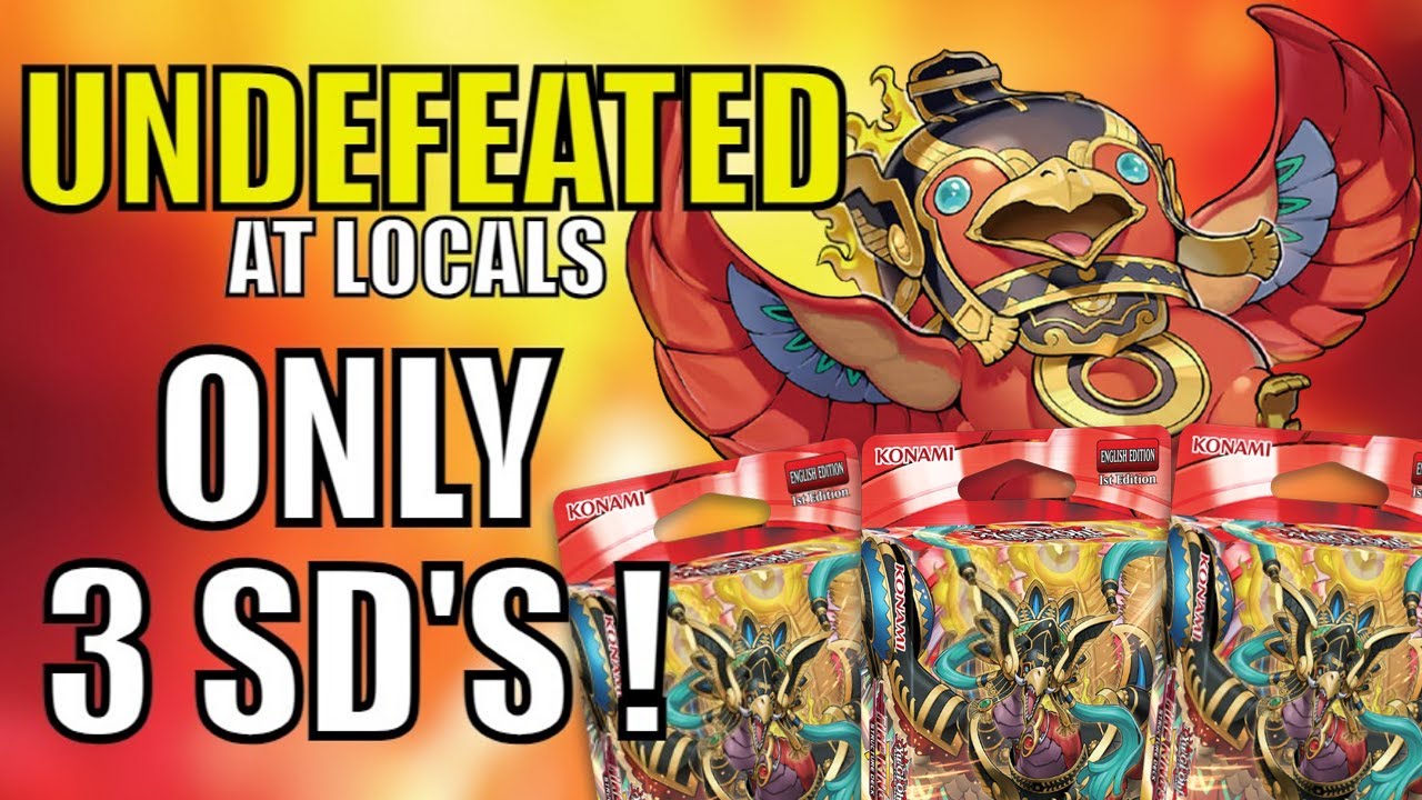 𝐅𝐢𝐫𝐞 𝐊𝐢𝐧𝐠 / 3 Structure Decks / Undefeated at Locals / Yugioh Deck Profile
