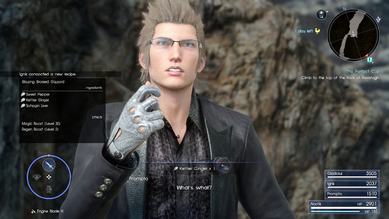 Final Fantasy 15 Rock of Ravatogh Mountain Dungeon Walkthrough