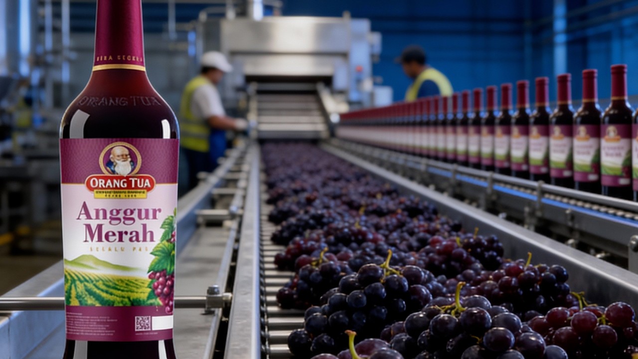 Dari Buah Biasa Jadi Minuman Mahal: Begini Proses Anggur Merah Sebenarnya #anggurmerah #wine