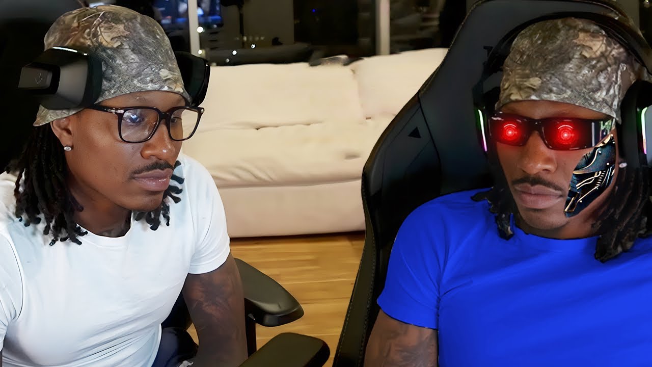 Duke Dennis talks to the Ai version of himself for the first time! 😂