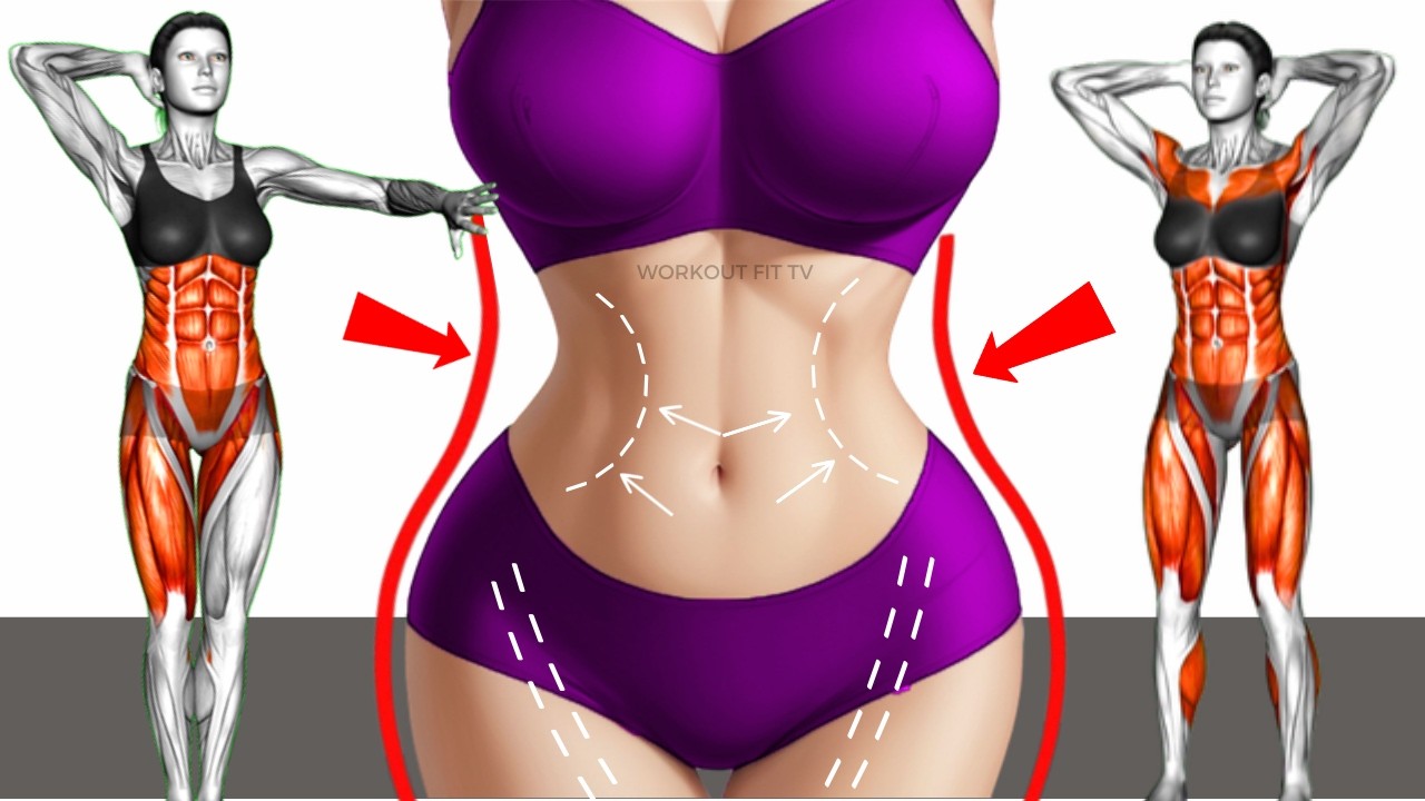 🔥Lose Stubborn Belly Fat Quickly🔥30-Min Standing Cardio Workout to Burn Full Body Fat | No Jumping