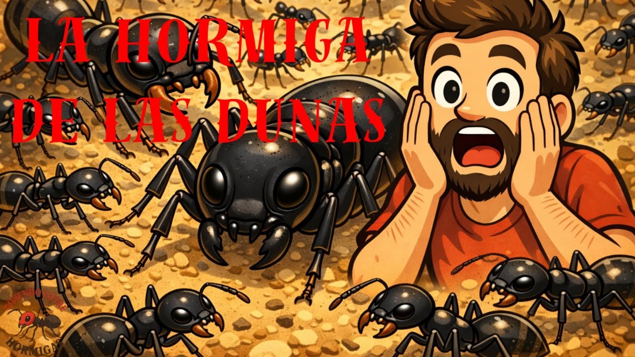 HORMIGA COSECHADORA GIGANTE | MESSOR ARENARIUS