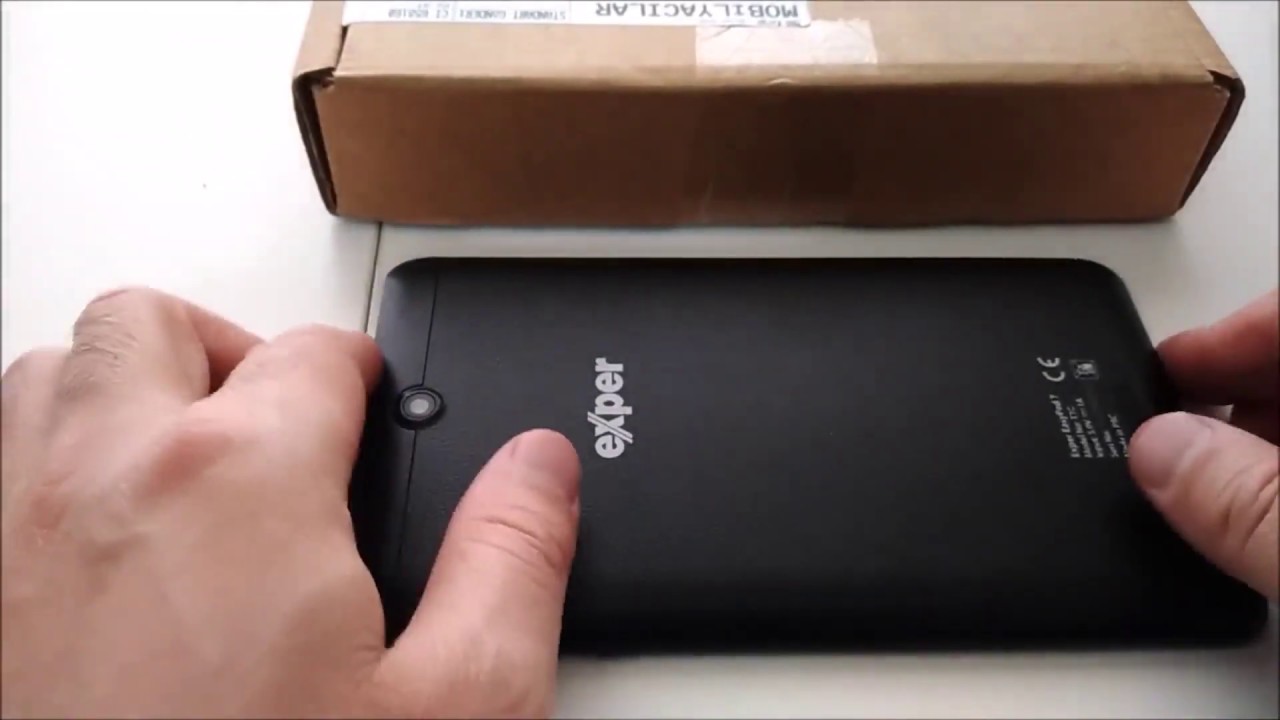 Exper EasyPad T7C Batarya Değişimi Nasıl Yapılır.