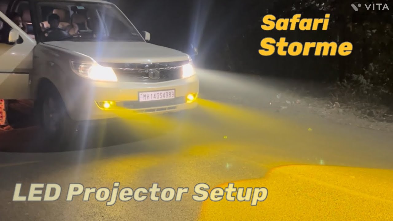 Safari Storme LED Projector Setup