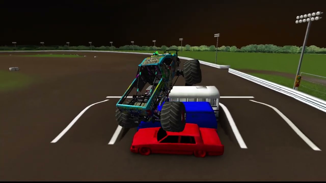 ROR Monster Jam Bad News Travels Fast Freestyle @ Loud Pedal Champions Bridgeport Speedway!