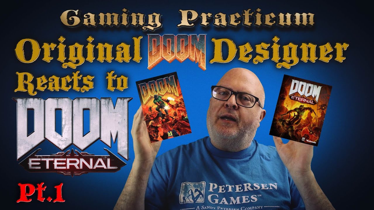 Original DOOM designer reacts to DOOM ETERNAL pt. 1